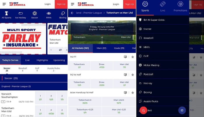 BetAmerica Colorado Sportsbook app