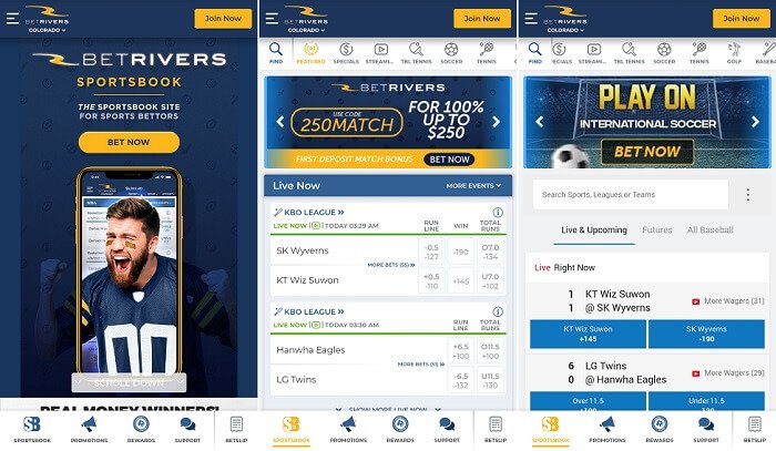 rivers casino sportsbook app