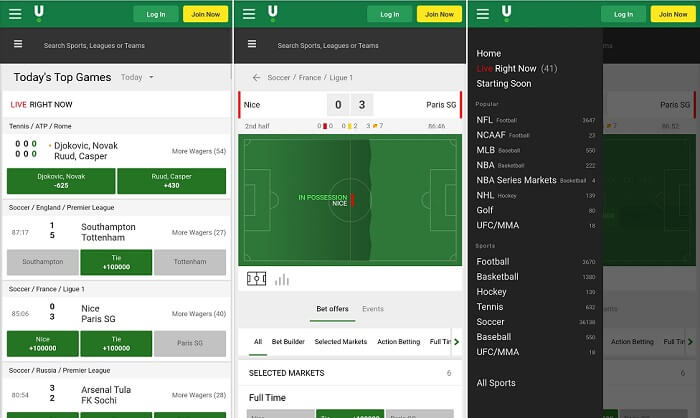 Unibet Sportsbook app