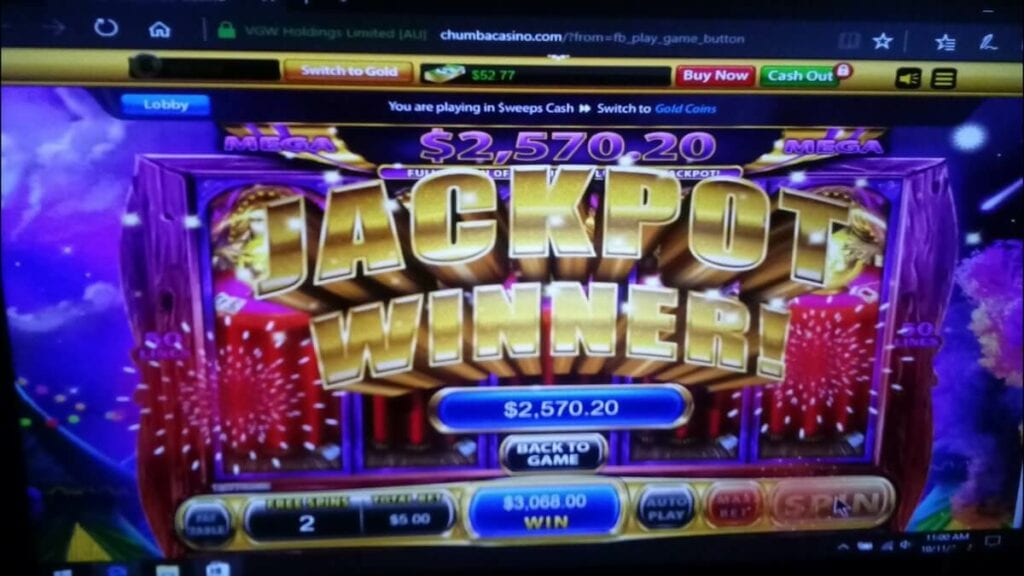 chumba casino sweeps cash