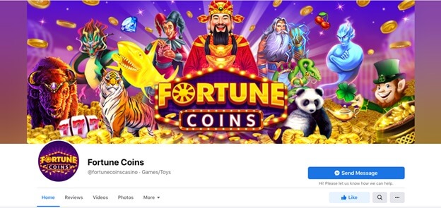 Fortune Coins Social Contests
