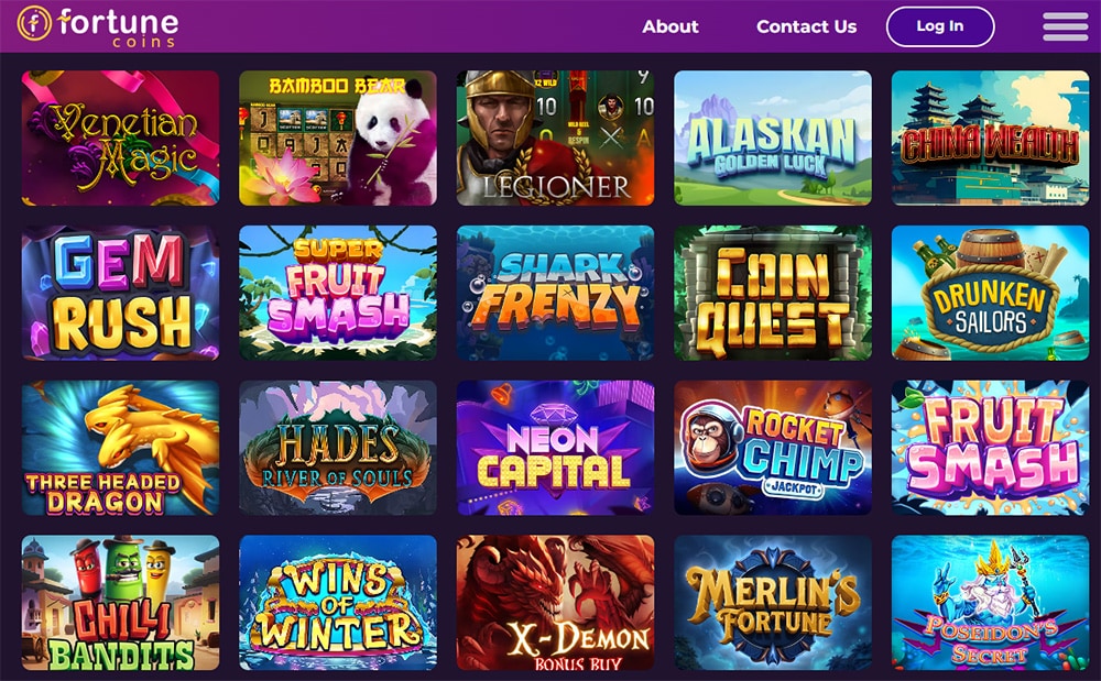 ortune coins casino newest slots