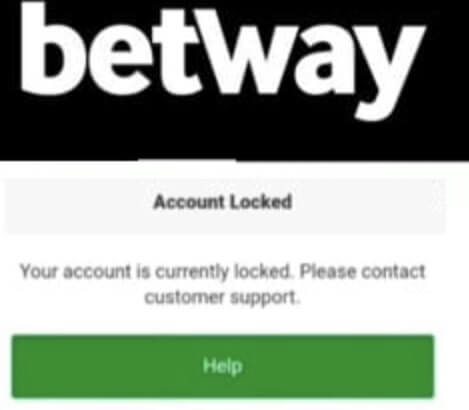 Betway Account Locked or Restricted