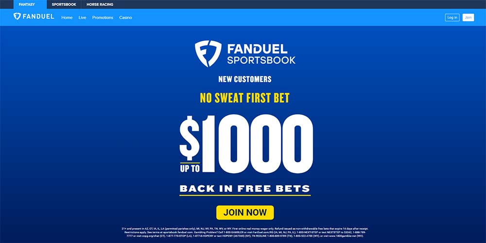 fanduel sportsbook welcome offer