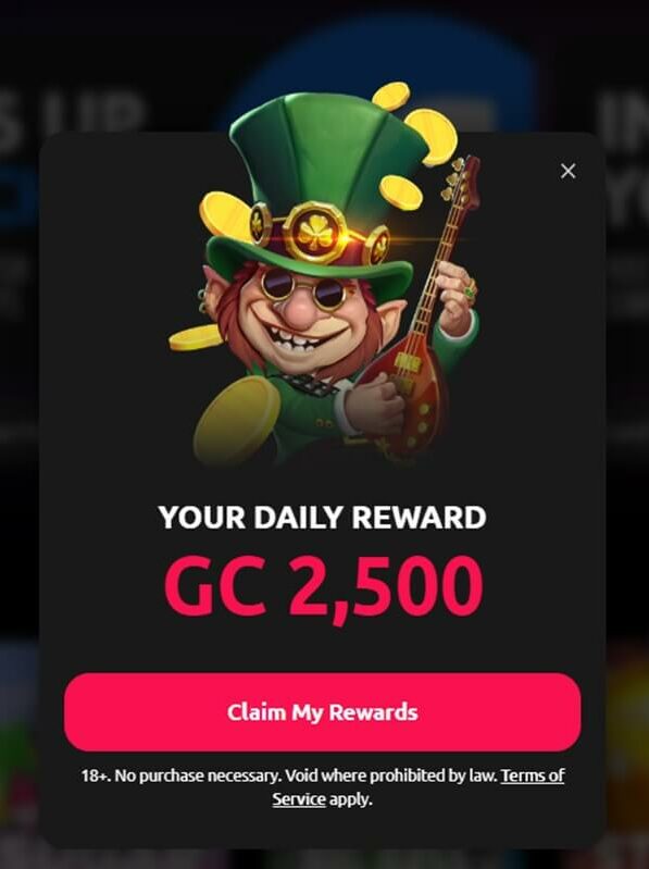 McLuck Casino Daily Rewards